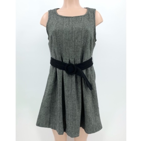 Anthropologie Me And You Wool Blend Mini Dress - Picture 1 of 9